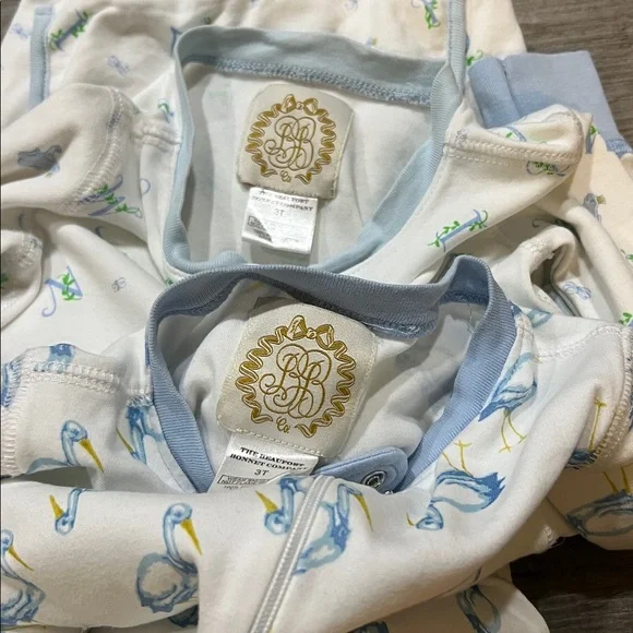 The Beaufort Bonnet Company Knox’s Night Night non-footed size 3T - Picture 5 of 6